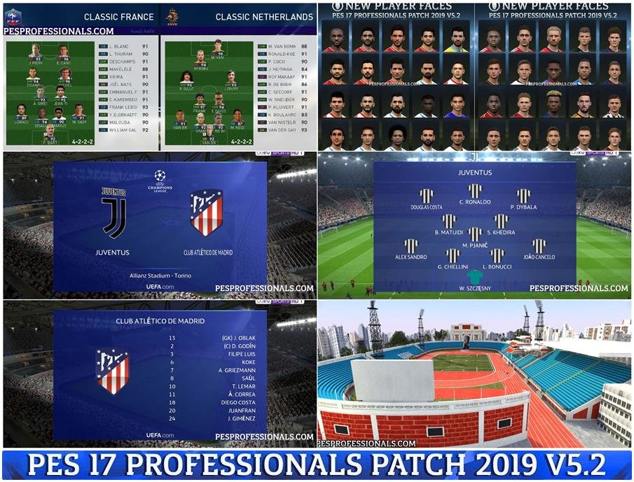 PES 2019 Master League Graphics for PES 2017 ~