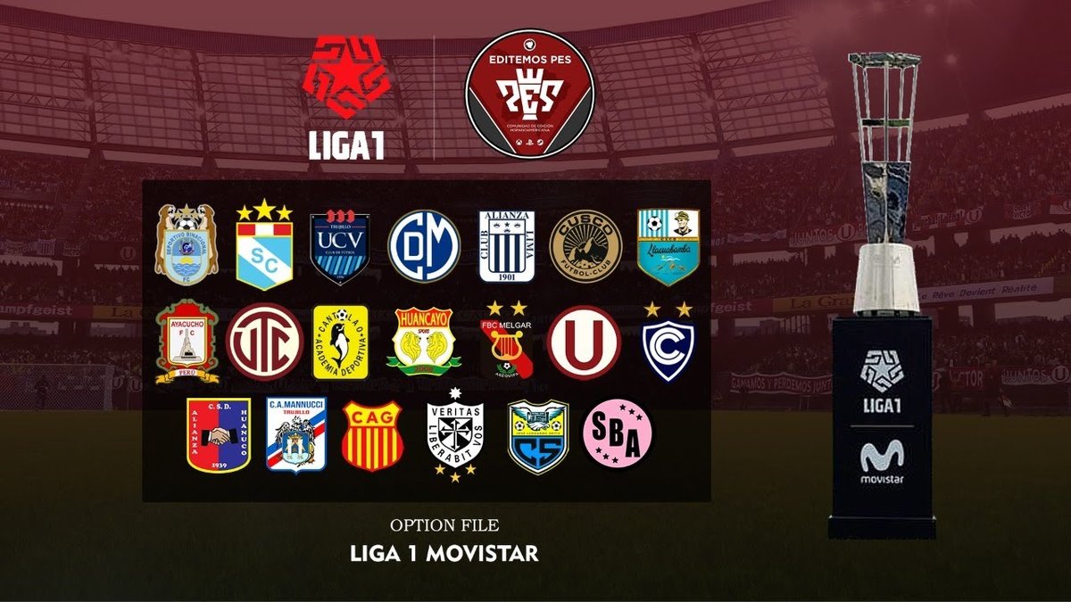 Option File Liga 1 Movistar by EditemosPES 2020 PS4) - Parches y Option - Dekazeta