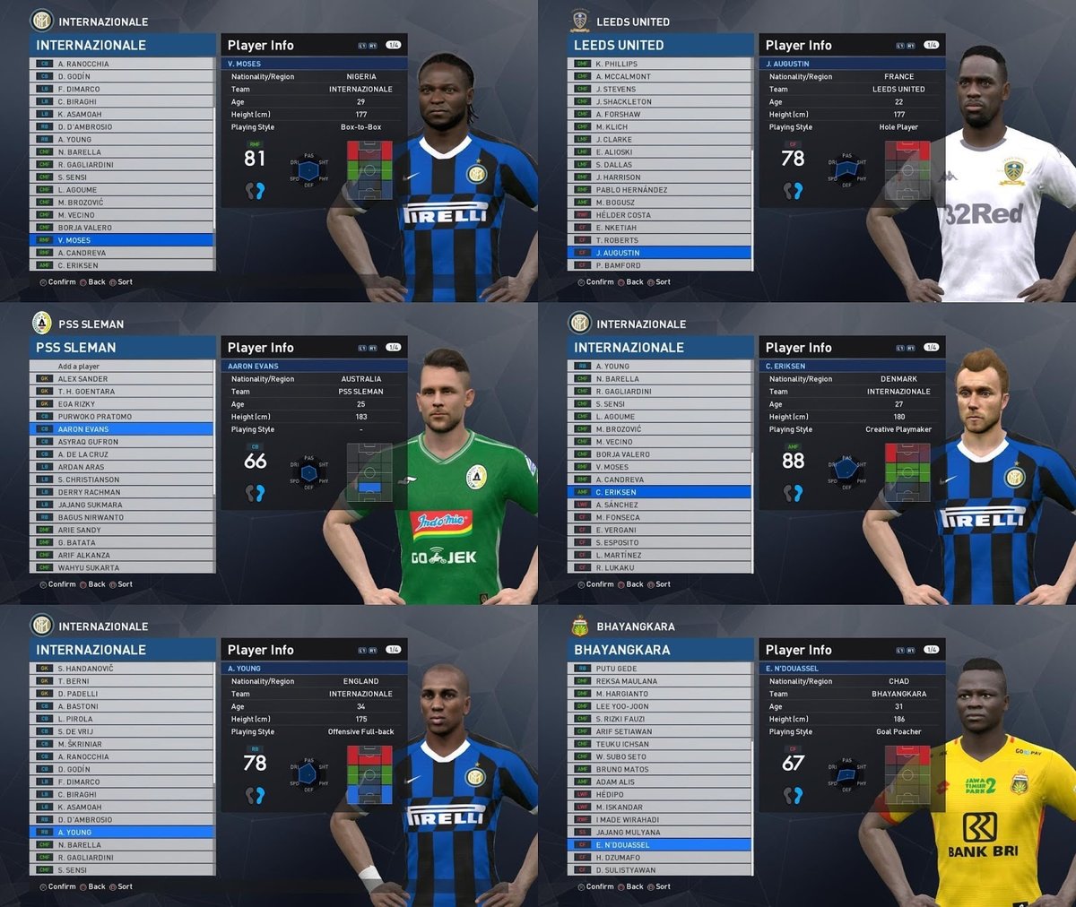 PATCH PES 2017 ATUALIZADO TEMPORADA 2023 COM FACES E UNIFORMES