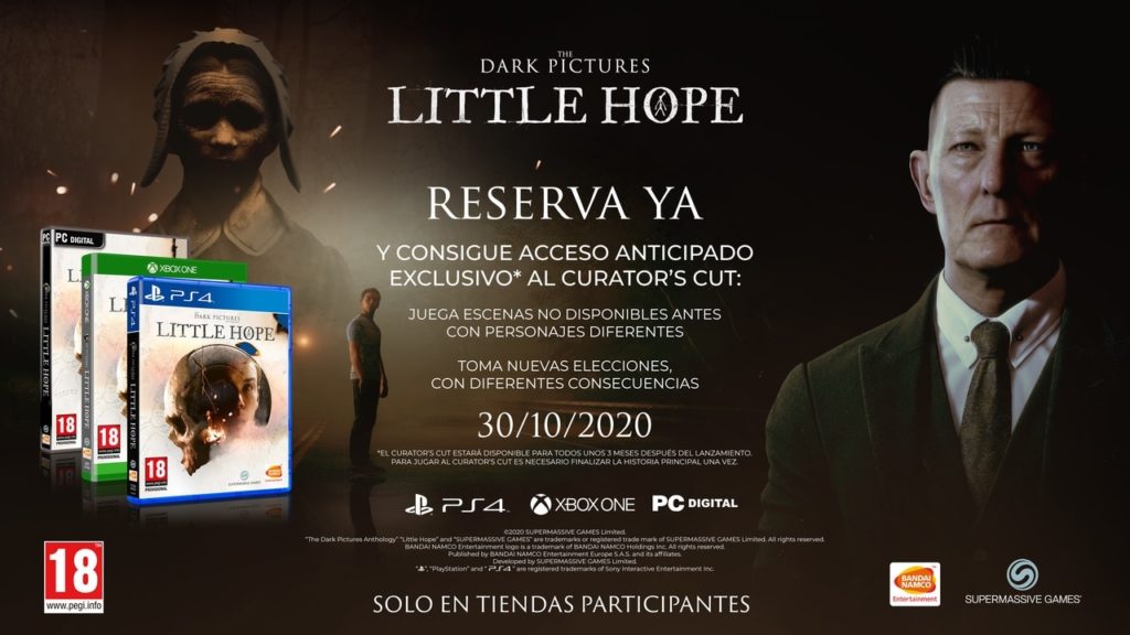 The Dark Pictures: Little Hope - Reserva