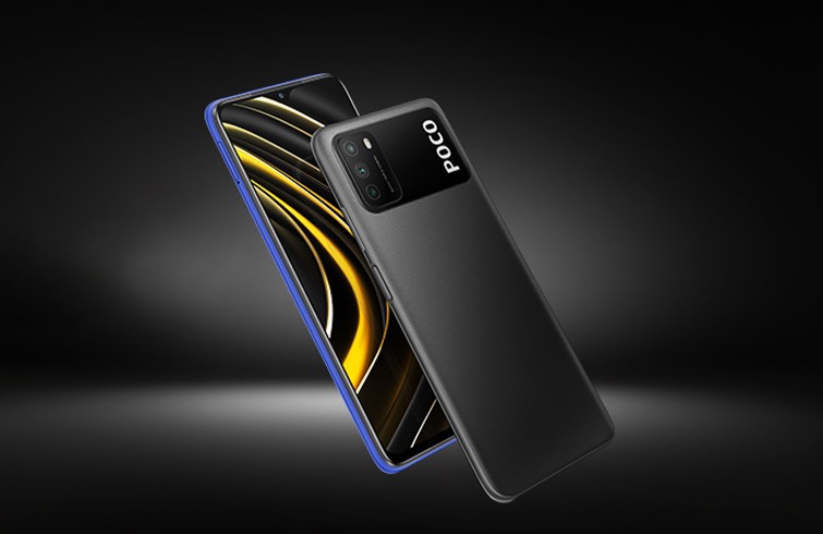 Poco M3 - Front and back