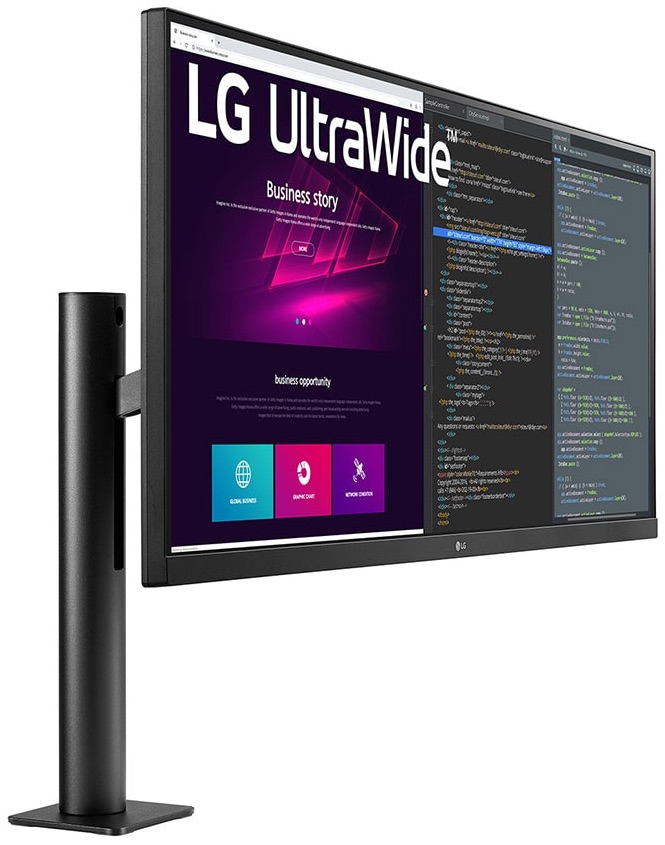LG Ergo Ultrawide - Side