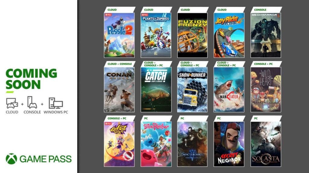 Xbox Game Pass - Mayo 2021