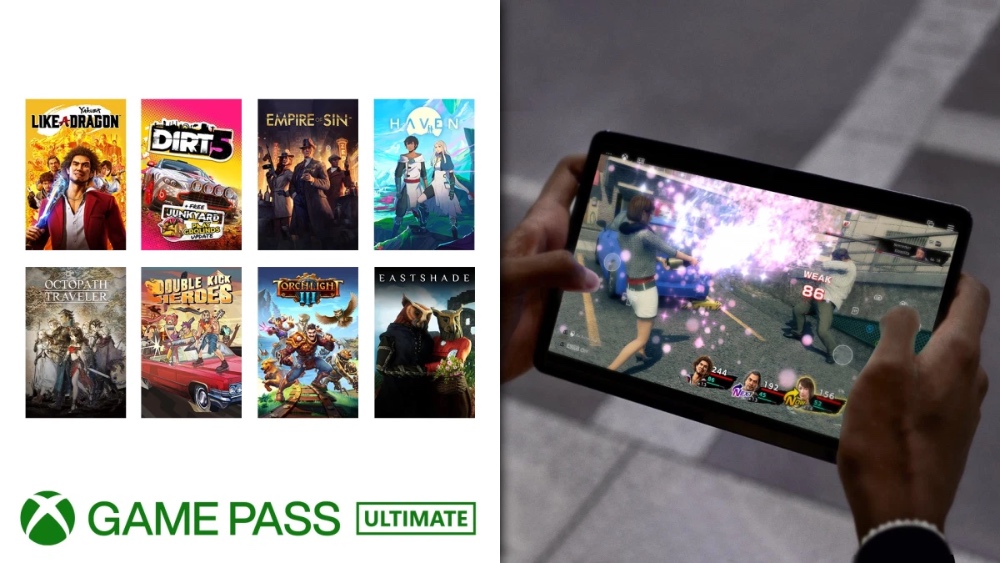 Xbox Game Pass- Touch control junio 2021