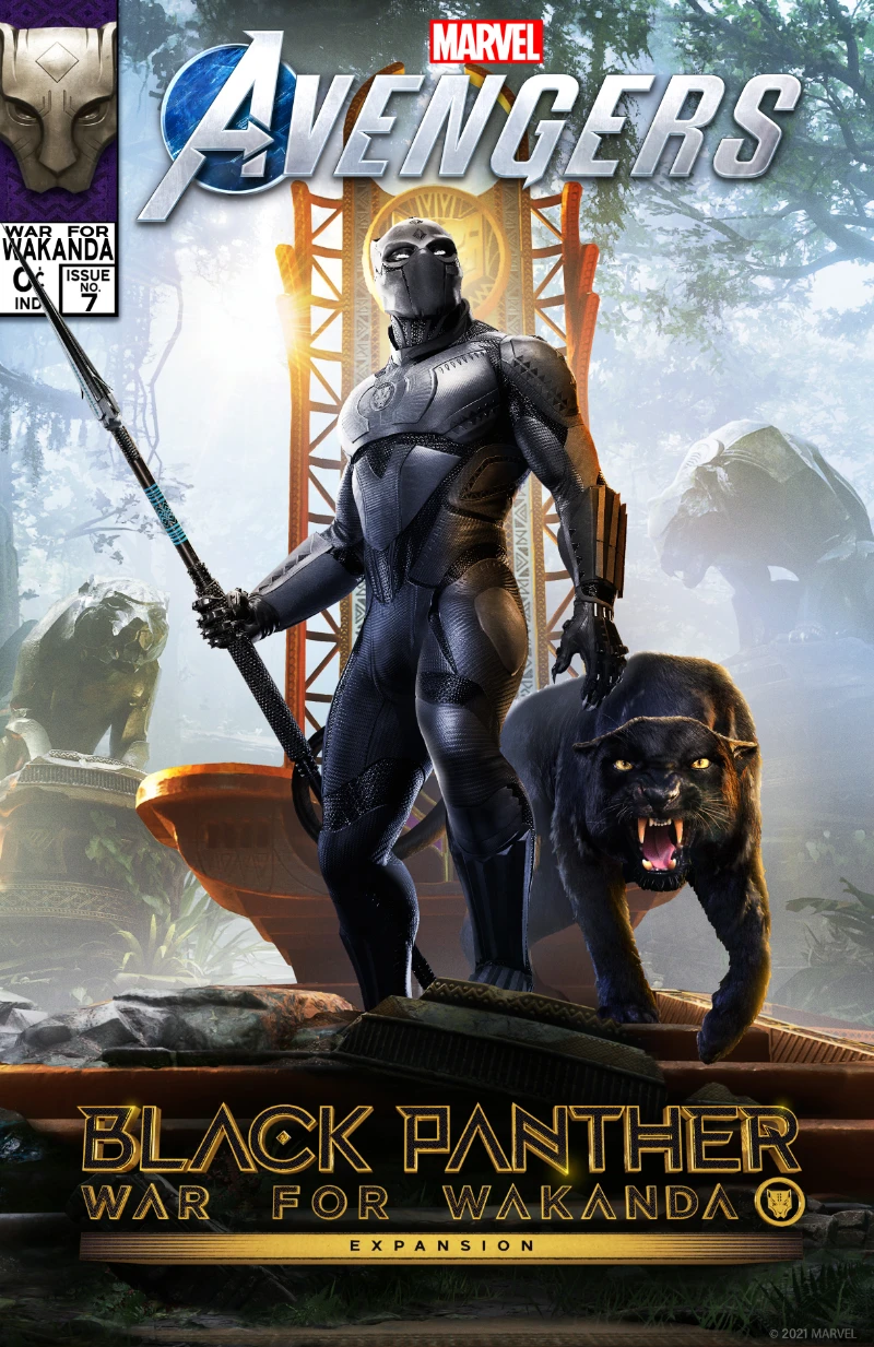 Marvel's Avengers: Black Panther - Guerra por Wakanda Comic Art