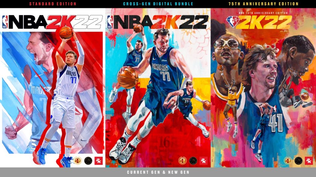 NBA 2K22 - Portadas