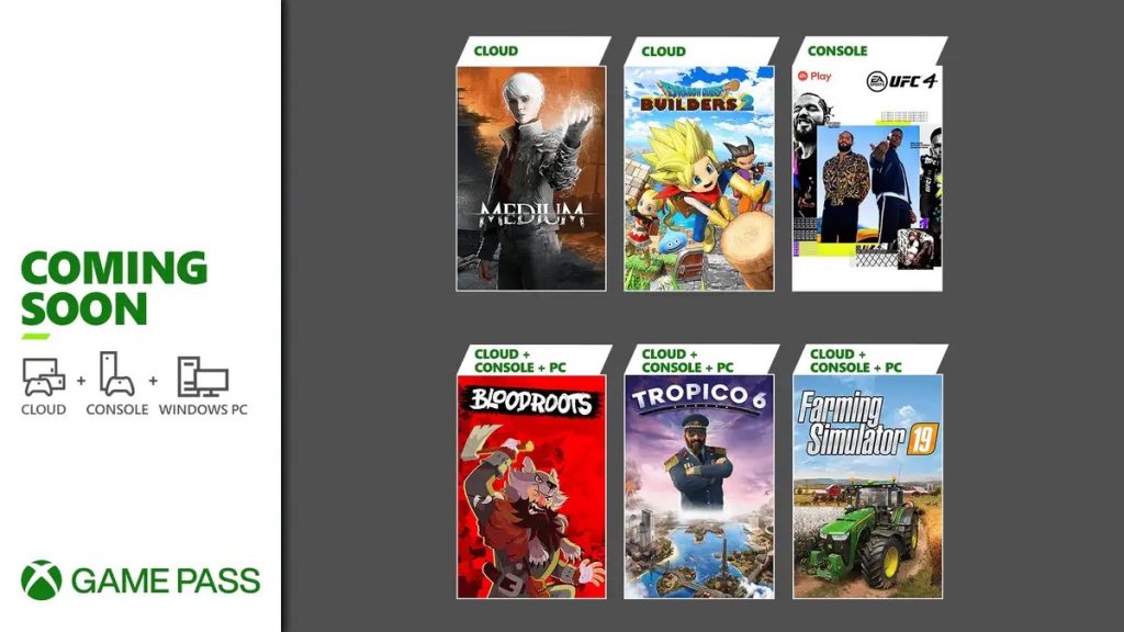 Xbox Game Pass - Julio 2021