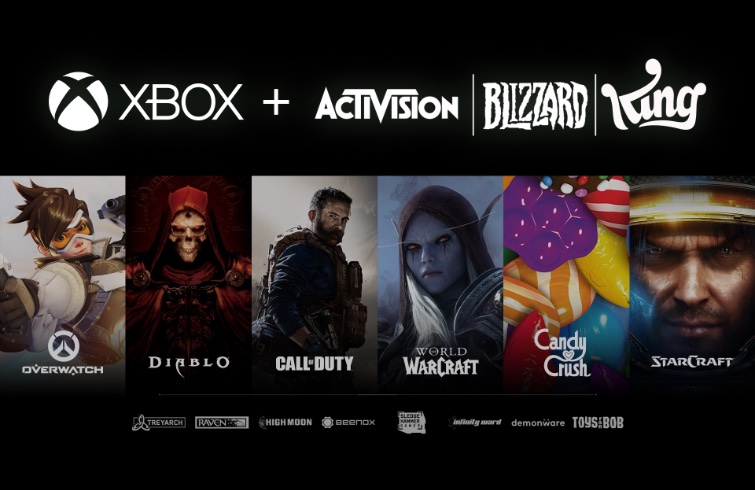 Microsoft + Activision Blizzard + King