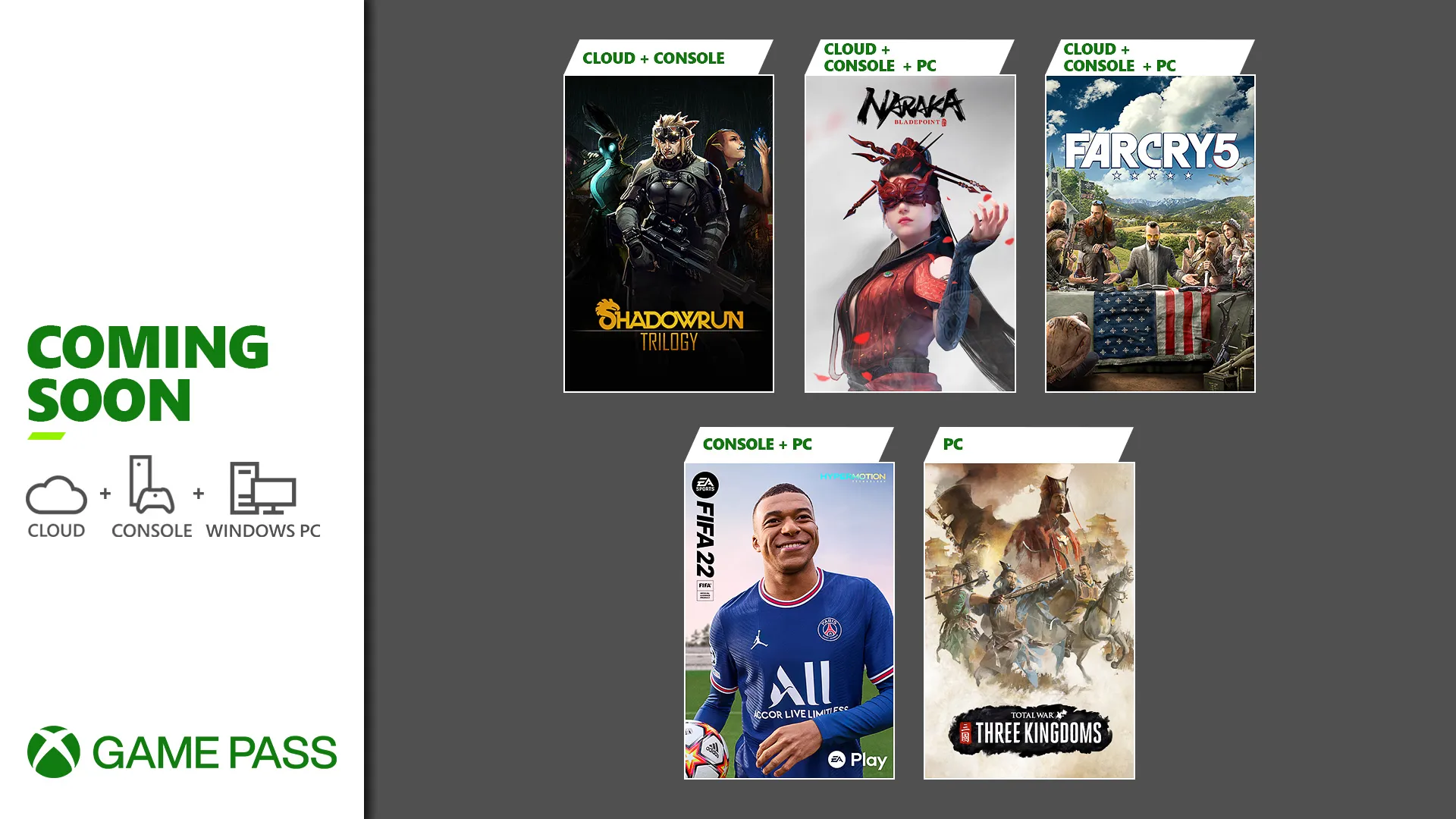 Xbox Game Pass - 21 junio 2022