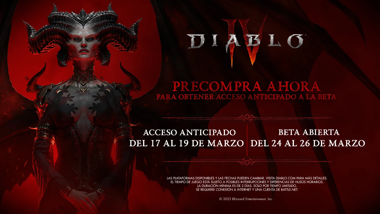 Diablo IV - beta abierta