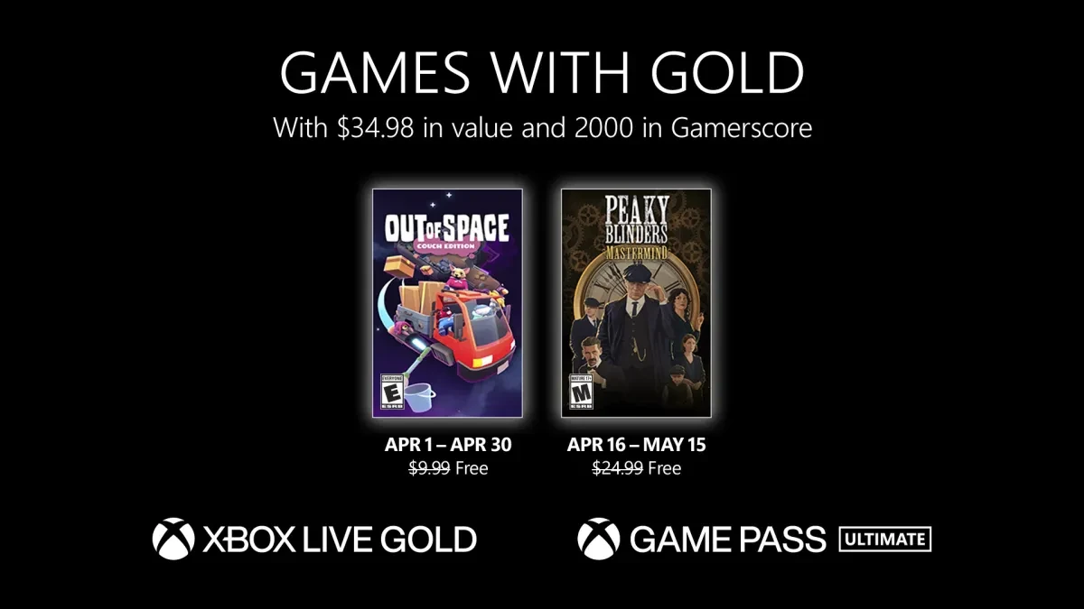 Games with Gold - abril 2023