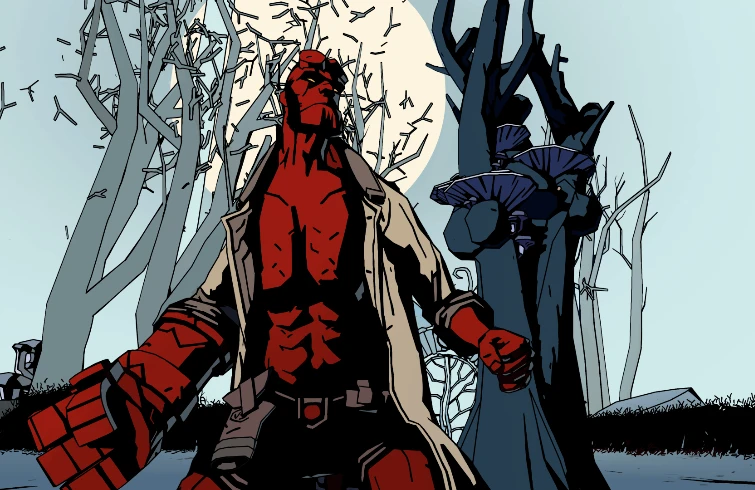 Hellboy web of Wyrd