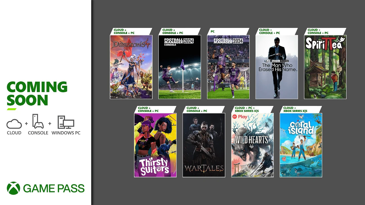 Xbox Game Pass - Noviembre 2023