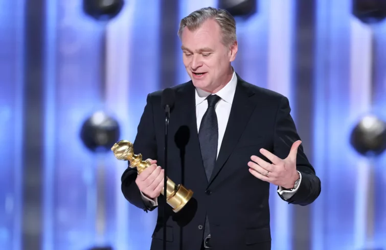 Christopher Nolan en los Globos de Oro